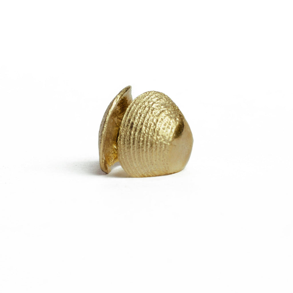BIG CLAMSHELL ring